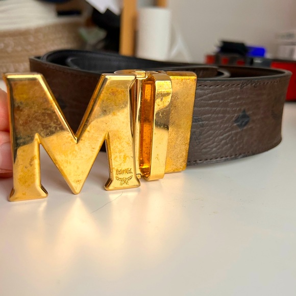 mcm belt buckle